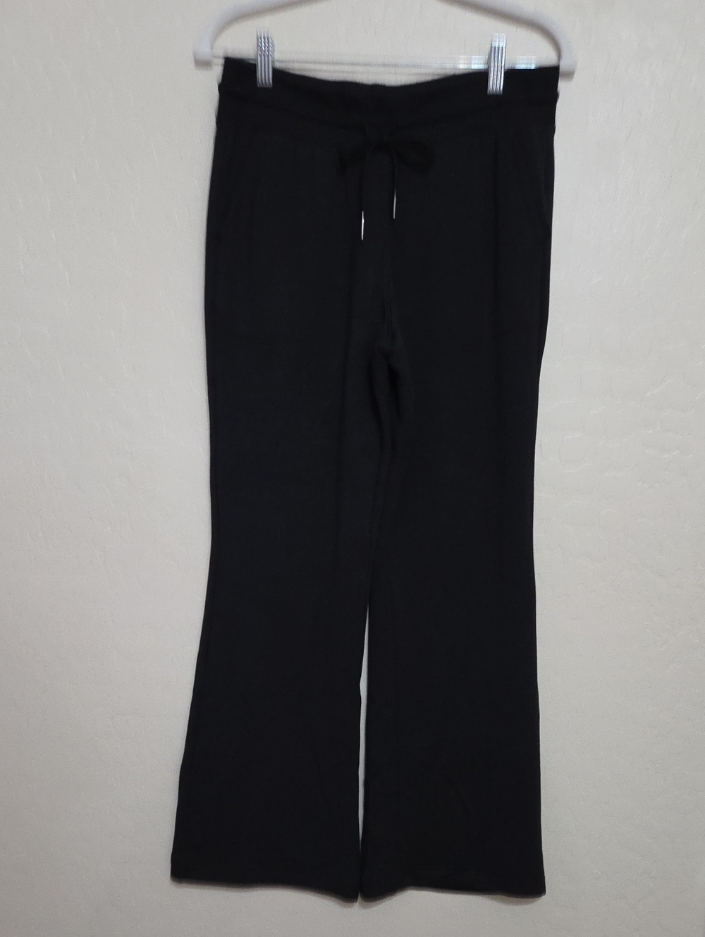 Athleta Black Bootcut Tie-Waist Super Soft Pants